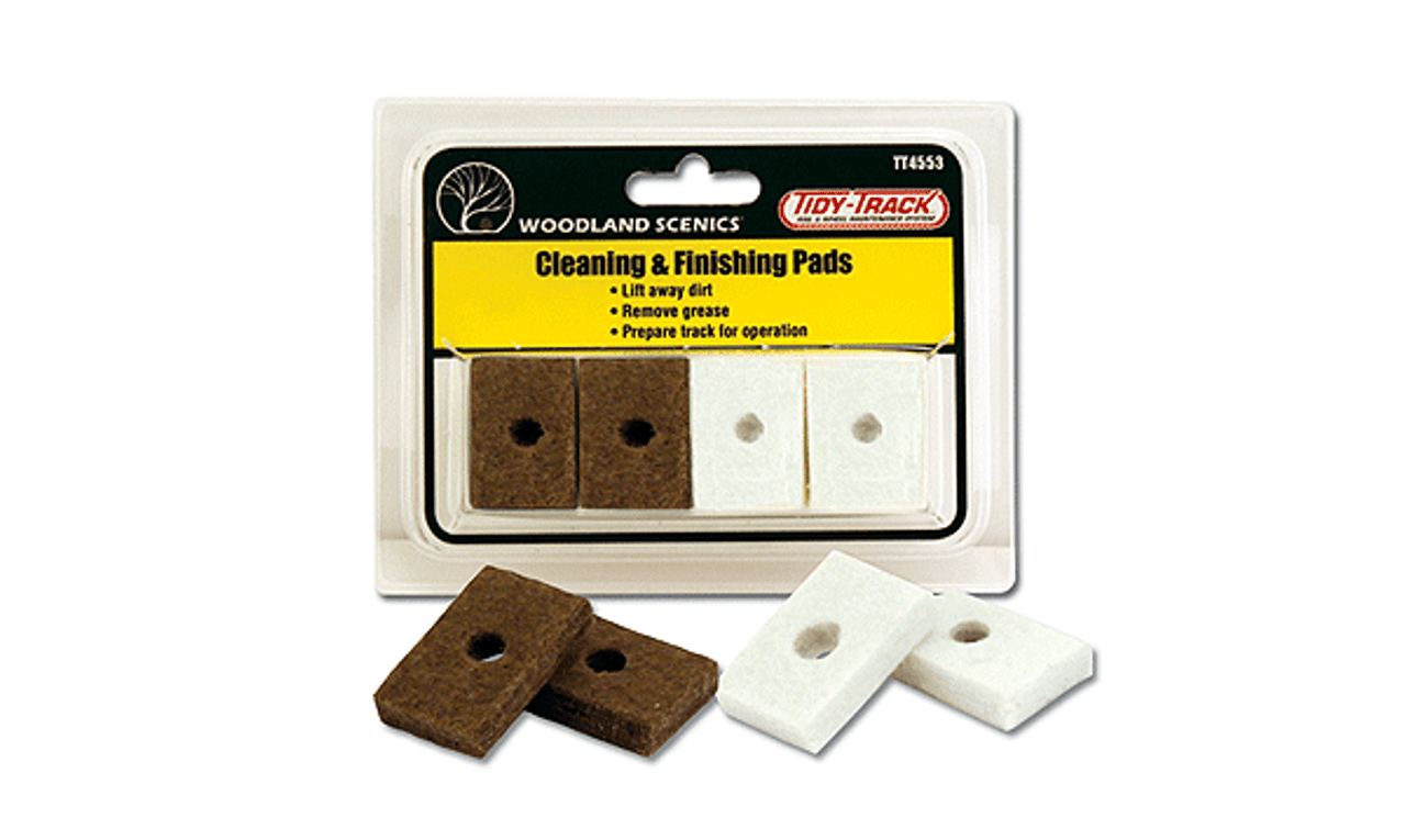 Cleaning & Finishing Replacement Pads - Tidy Track(TM) -- pkg(8)