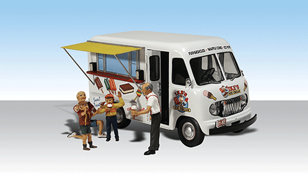Ike's Ice Cream Truck- AutoScenes(TM)