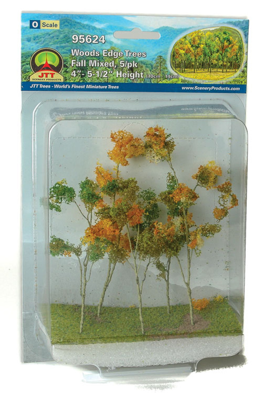 Woods Edge Trees -- Mixed Fall 4 to 5-1/2&quot; pkg(5)