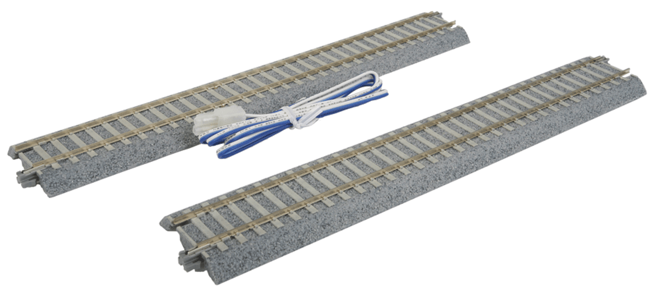 Straight Feeder Track w/Concrete Ties - Unitrack -- With Feeder Cable 9-3/4&quot;  246mm