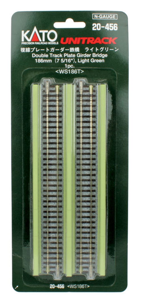 Double-Track Plate Girder Bridge -- 7-13/32&quot; 186mm (light green)