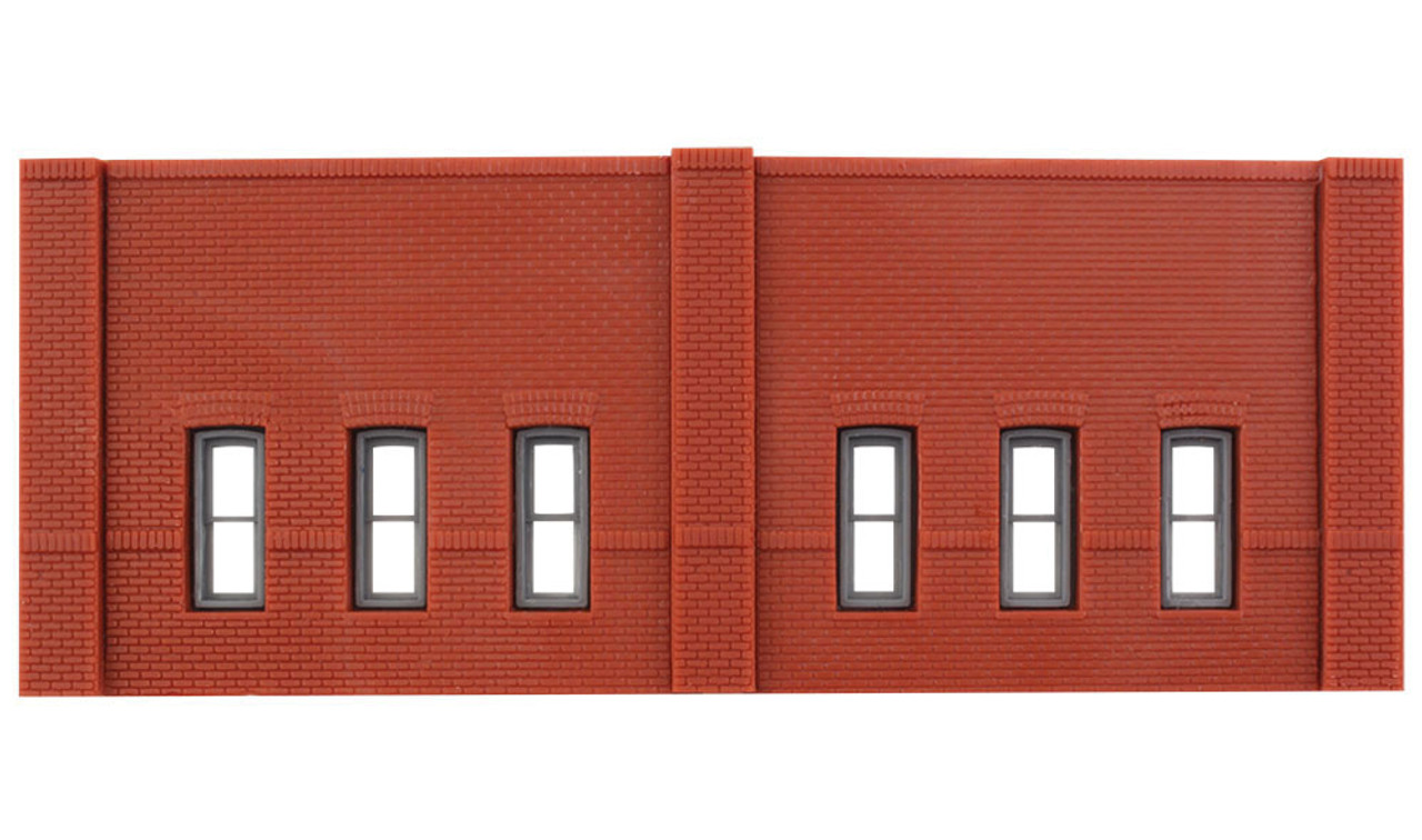 N Scale Modulars System(TM) (Plastic) -- Street level Windows pkg(3); 3-1/2&quot; Wide x 1-13/32&quot; High (8.7 x 3.5cm)