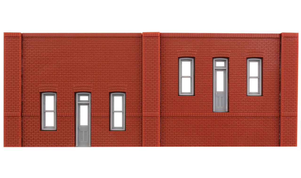 N Scale Modulars System(TM) (Plastic) -- Street/Dock Level Entry Doors pkg(3) 3-1/2&quot; Wide x 1-13/32&quot; High (8.7 x 3.5cm