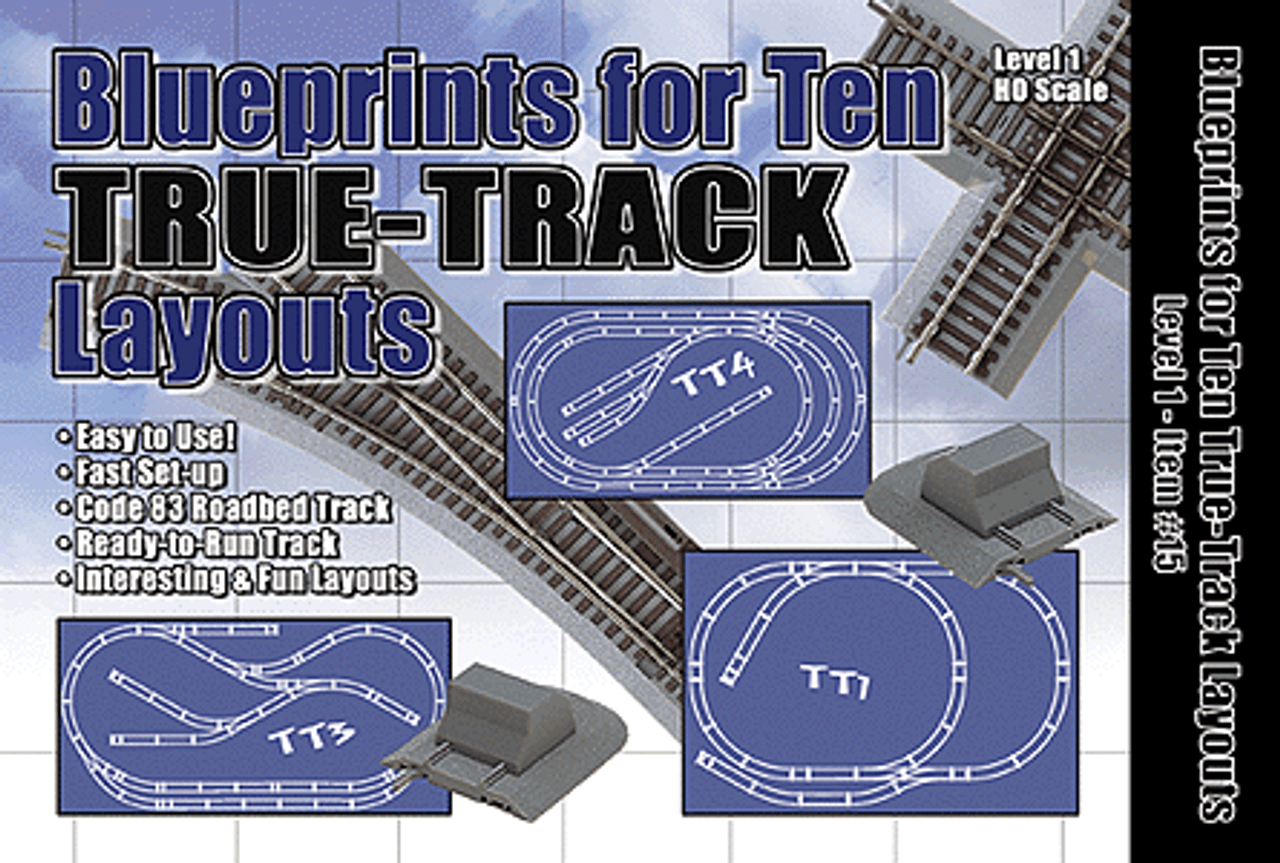 Blueprints for 10 True-Track Layouts