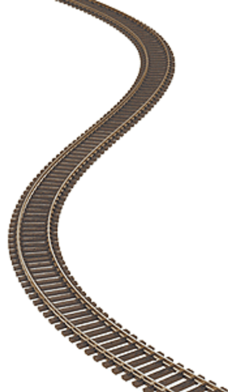 Code 100 Super-Flex Track(R) -- Nickel Silver, Black Ties, 36&quot;  91.4cm Long Section pkg(5)
