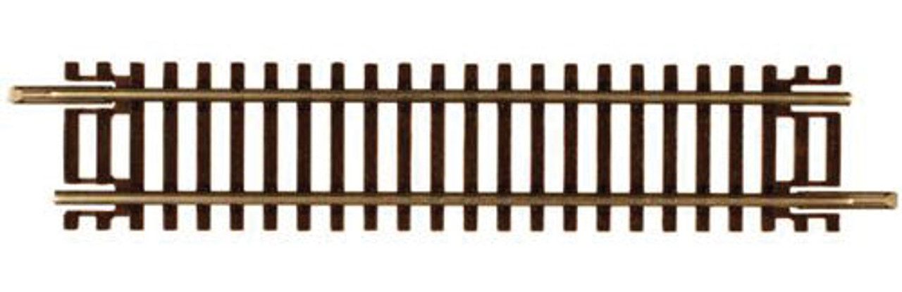 Code 55 Track w/Nickel-Silver Rail & Brown Ties -- Straight - 3&quot;  7.6cm pkg(6)