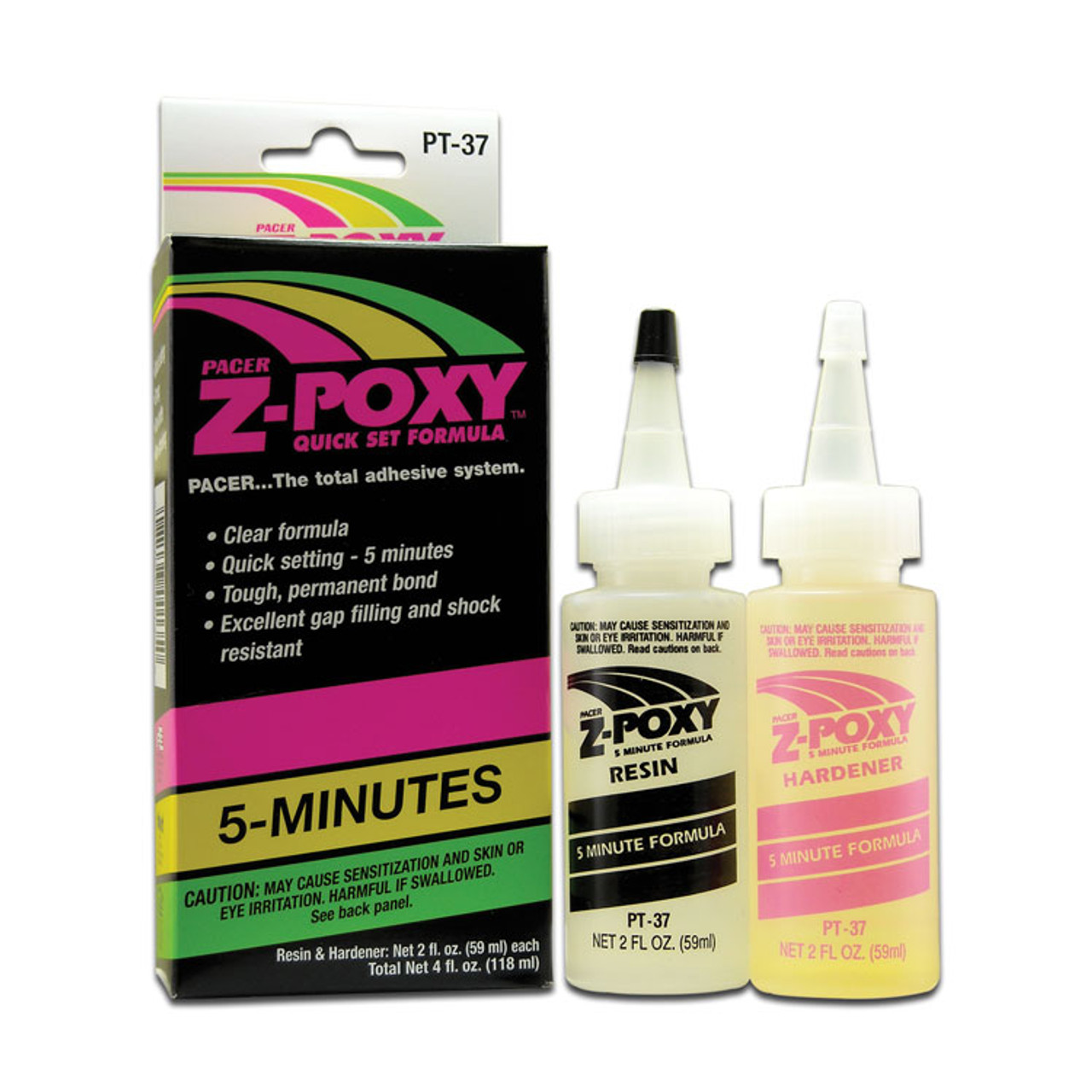 Z-POXY Zap 5-Minute Epoxy -- 4oz  114mL