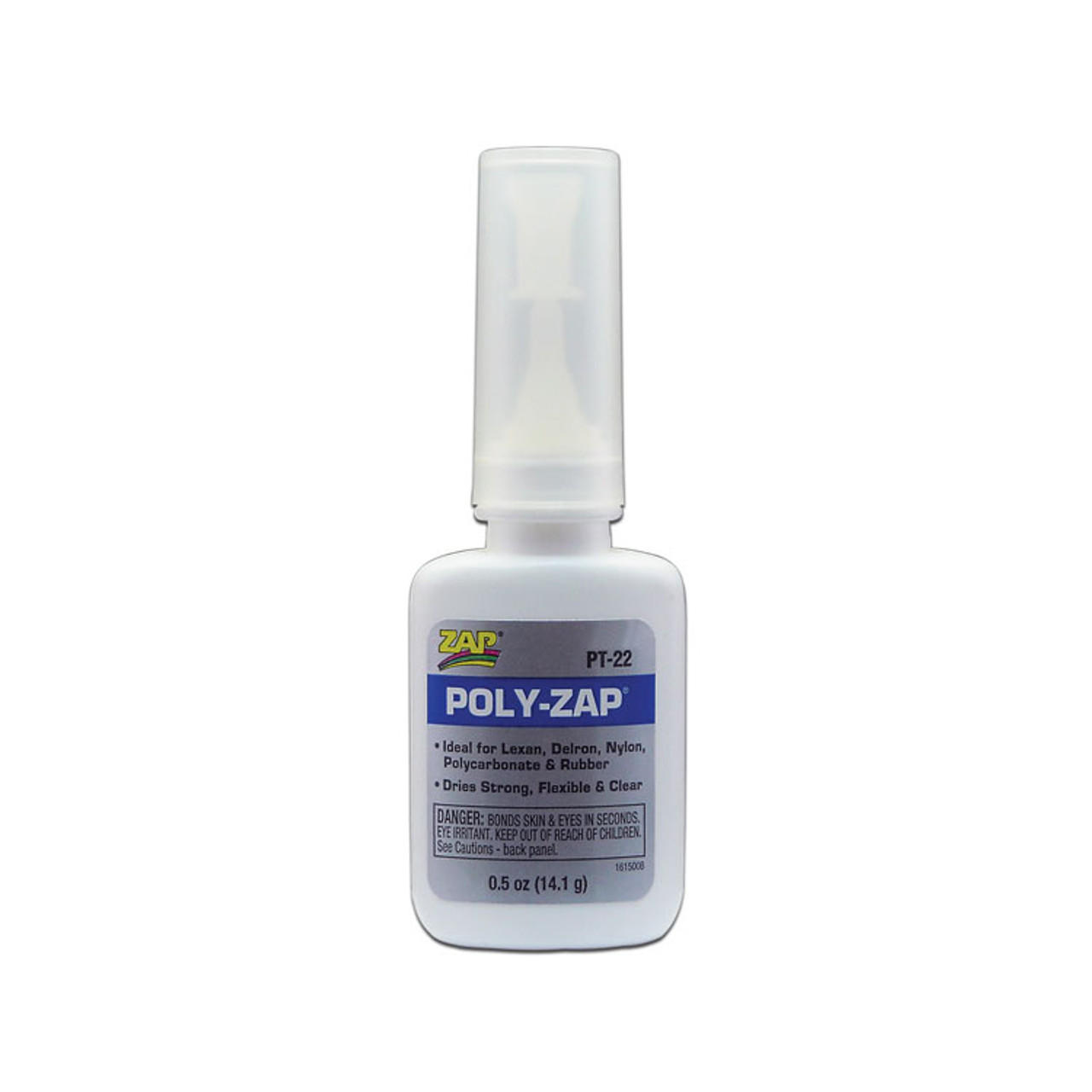 Poly-Zap Adhesive -- 1/2oz  14.8mL