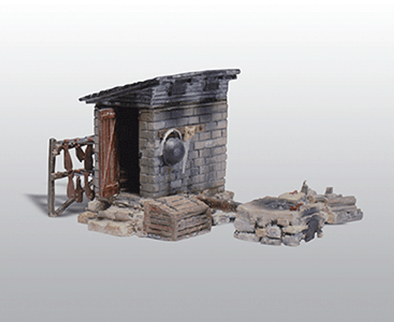 Scenic Details(R) -- Smokehouse - Kit  2-1/2 x 1-3/8&quot;