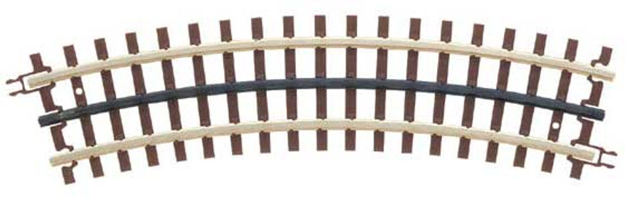 21st Century Track System(TM) Nickel Silver 3-Rail -- O-36 Full Curved Sections (12 Pieces = Circle)