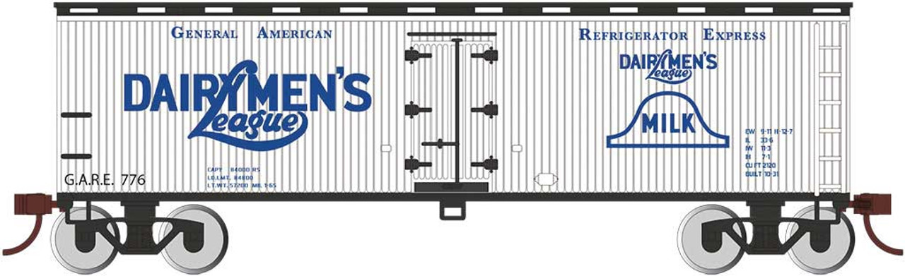 40'Wd Sd Reefer Dairymens