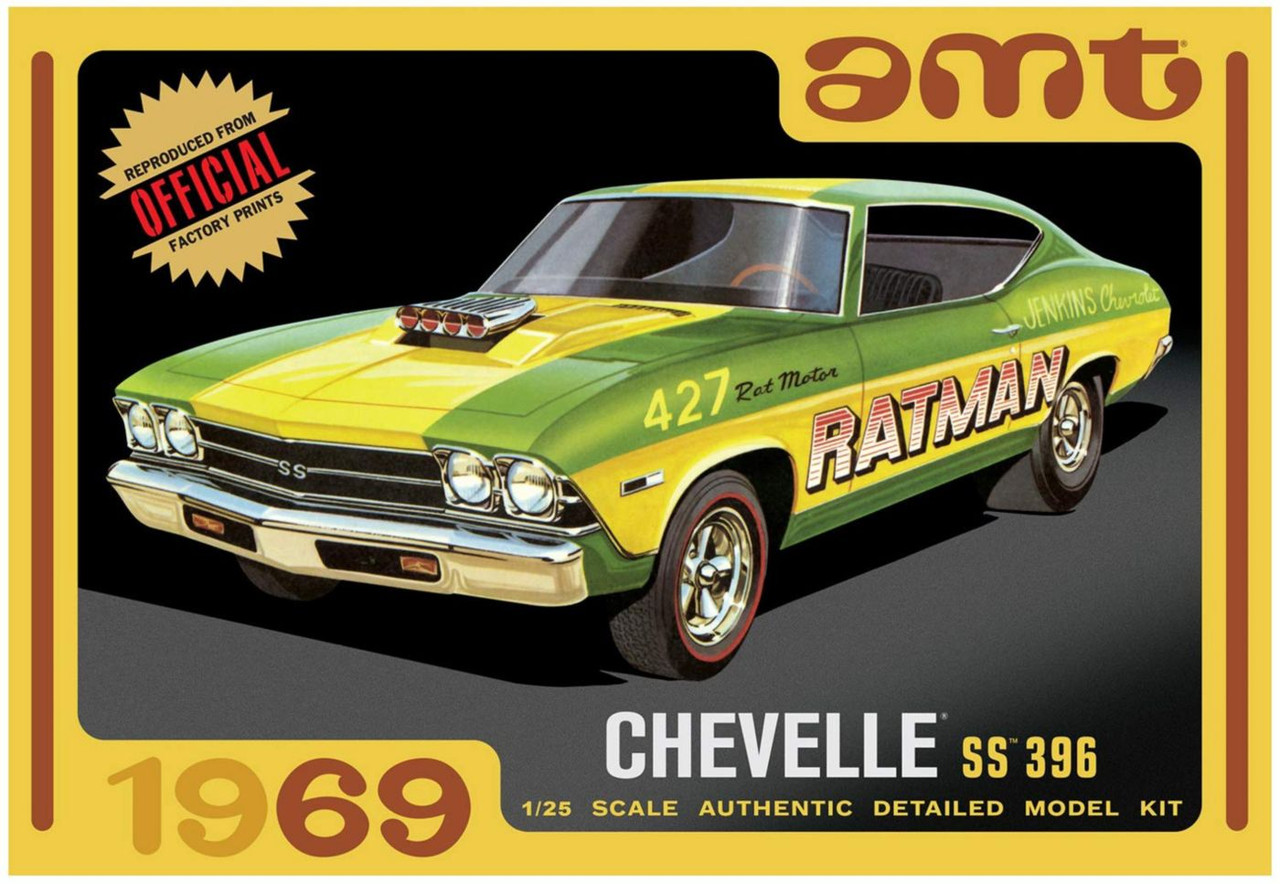 1/25 1969 Chevy Chevelle Hardtop