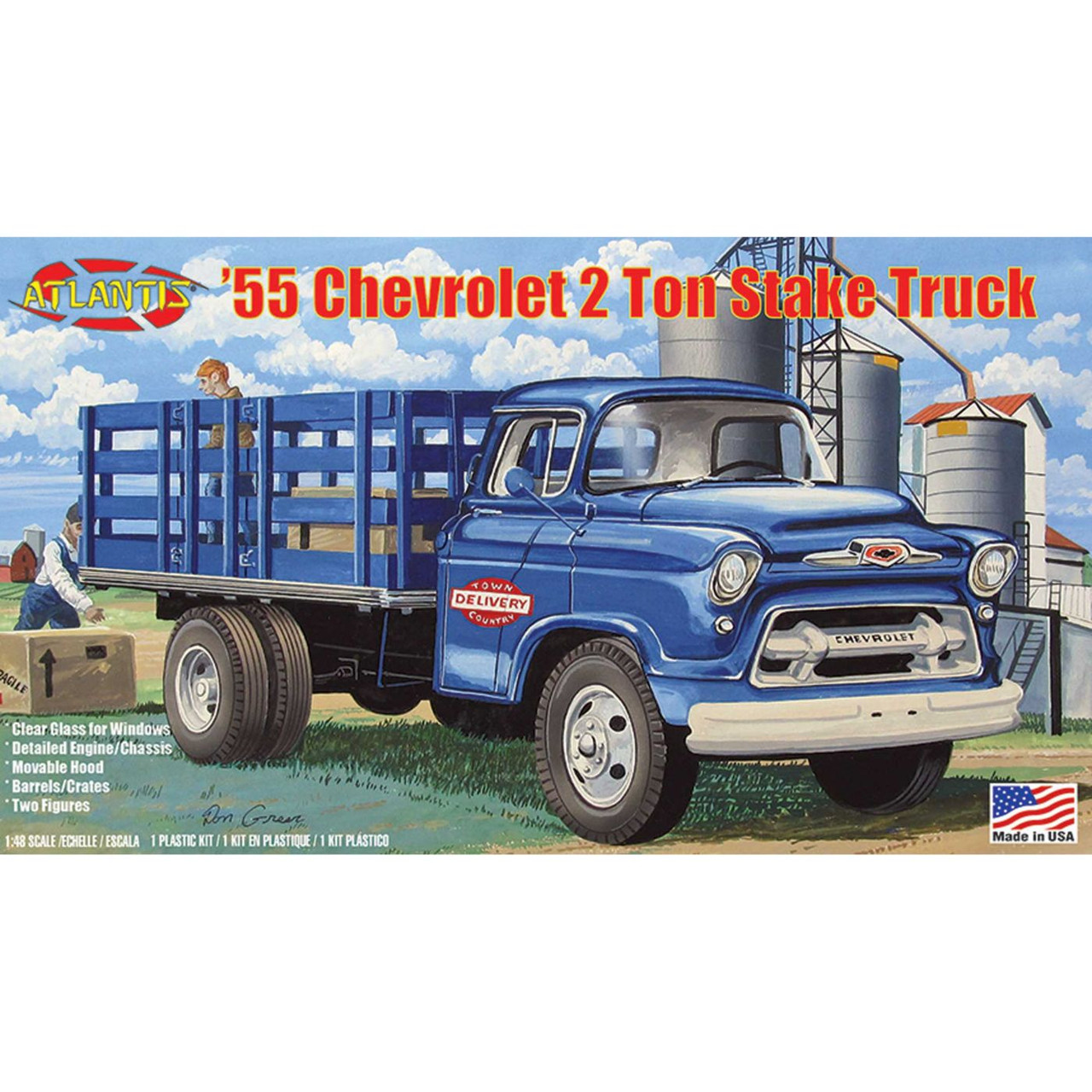 1955 Chevy Stake Truck 1/48