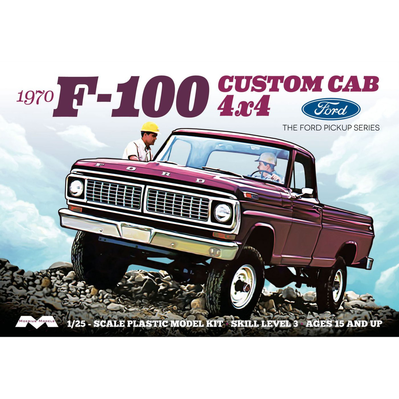 1/25 1970 Ford F-100 Custom Cab 4x4