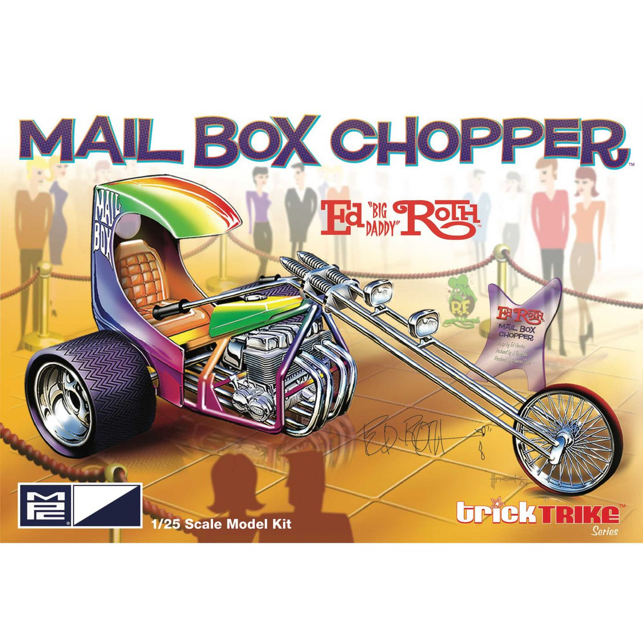 1/25 Ed Roth's Mail Box Clipper Trick Trike Series