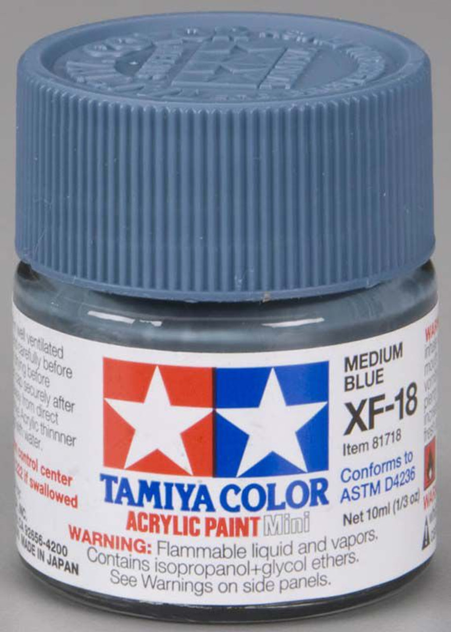 Acrylic Mini XF18, Medium Blue