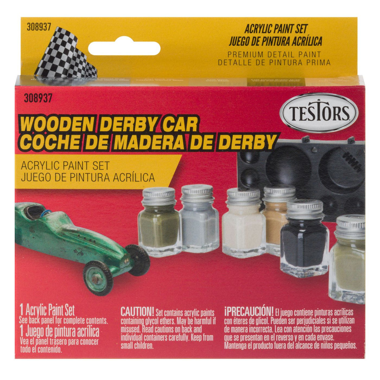 Testors .25 oz Acrylic Set Derby, Camo