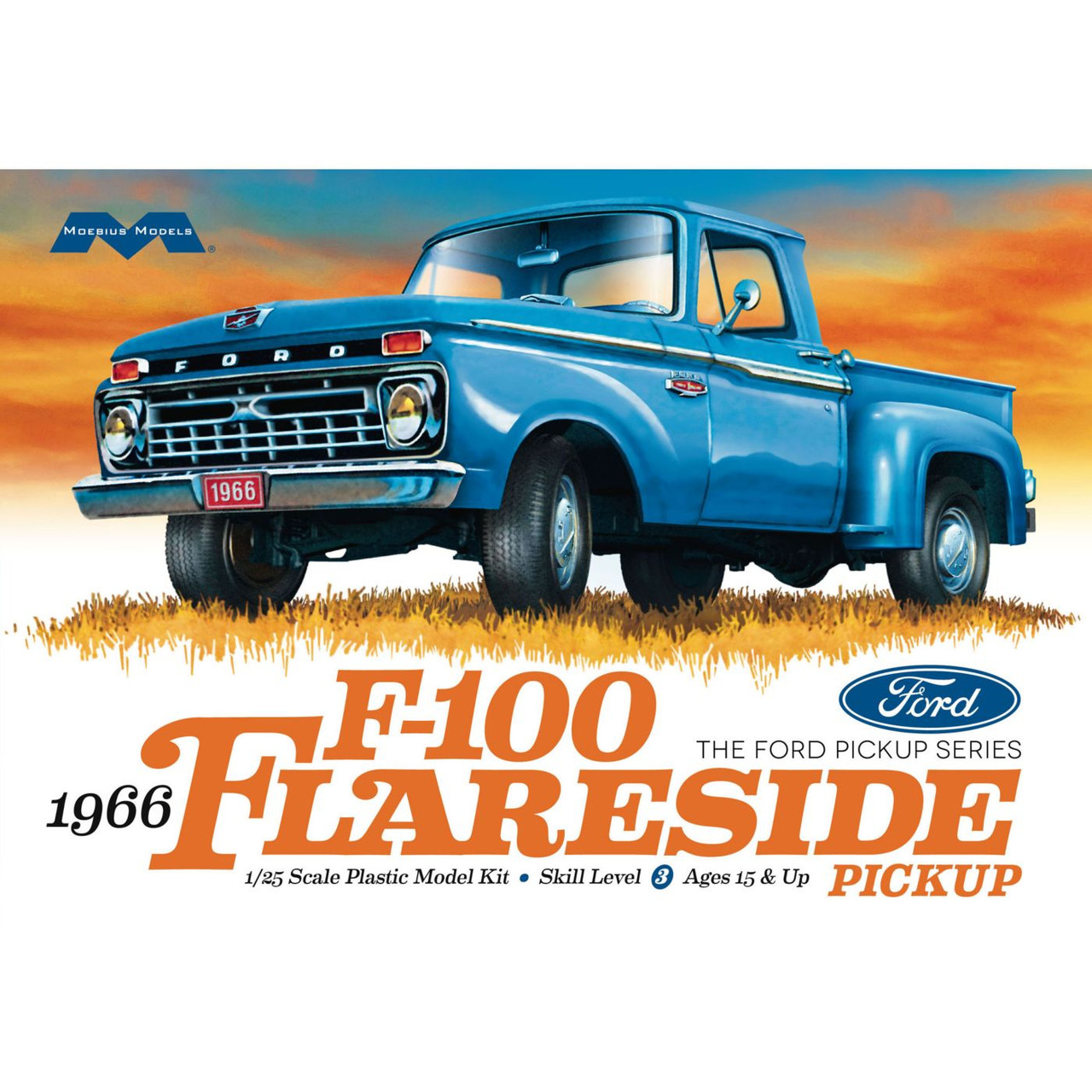 1/25 Ford F-100 Flareside Pickup