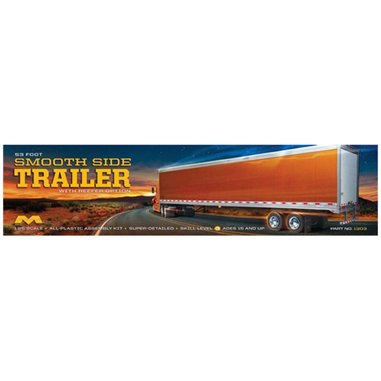 1/25 53'Smoothside Trailer