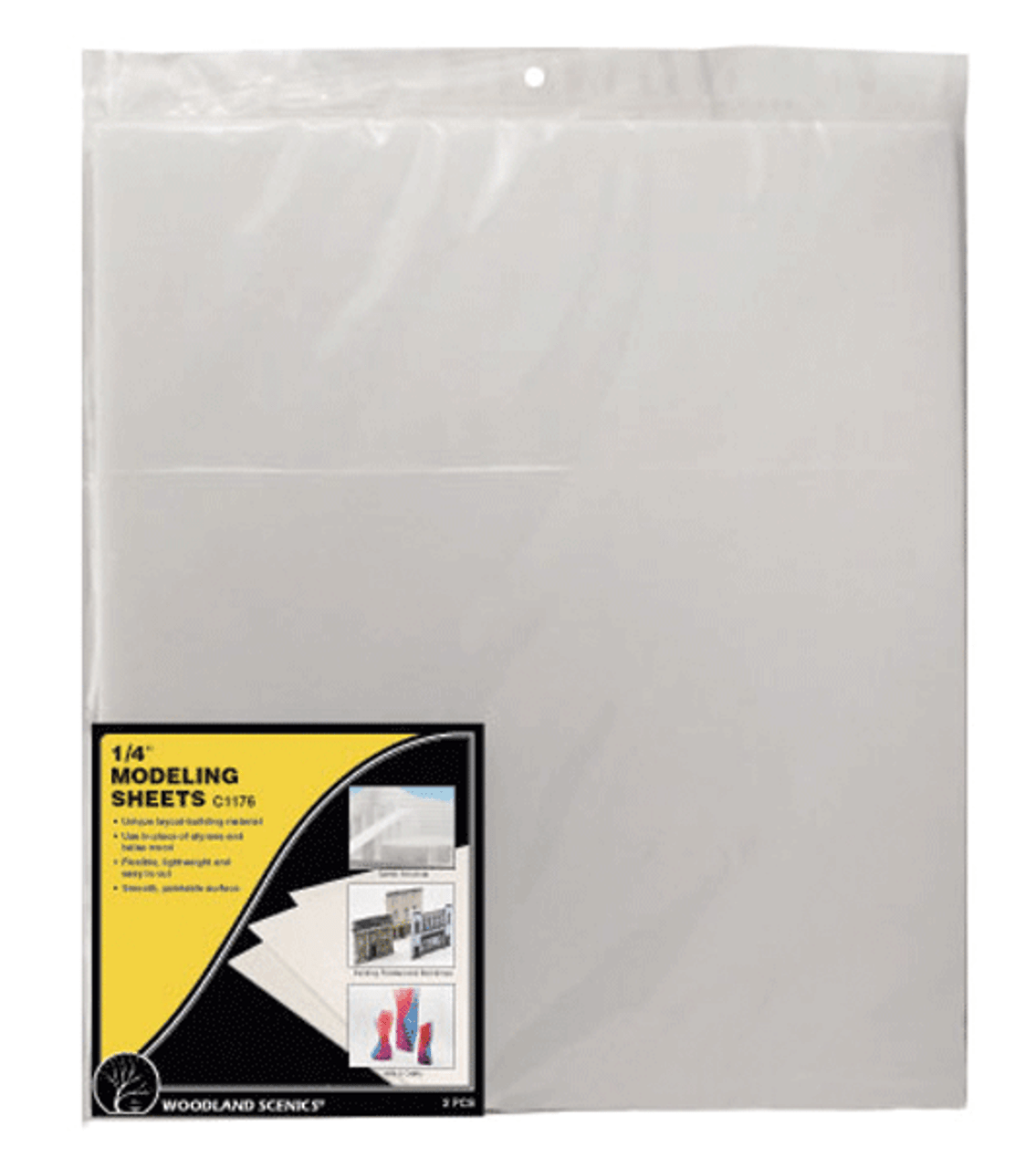 Modeling Sheets - 16 x 18&quot;  40.6 x 45.7cm -- 1/4&quot;  .64cm Thick pkg(2)