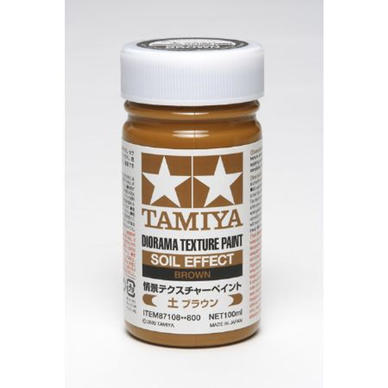 Diorama Texture Paint 100ml Soil Effect: Brown