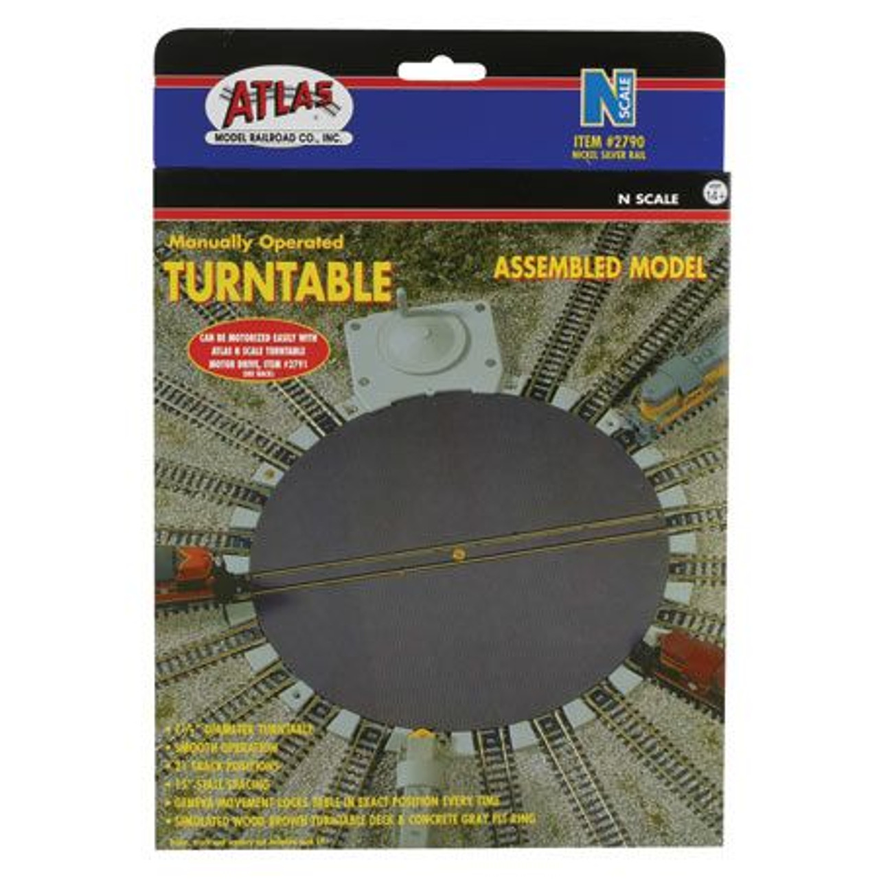 Turntable 7-1/2" Dia Deck