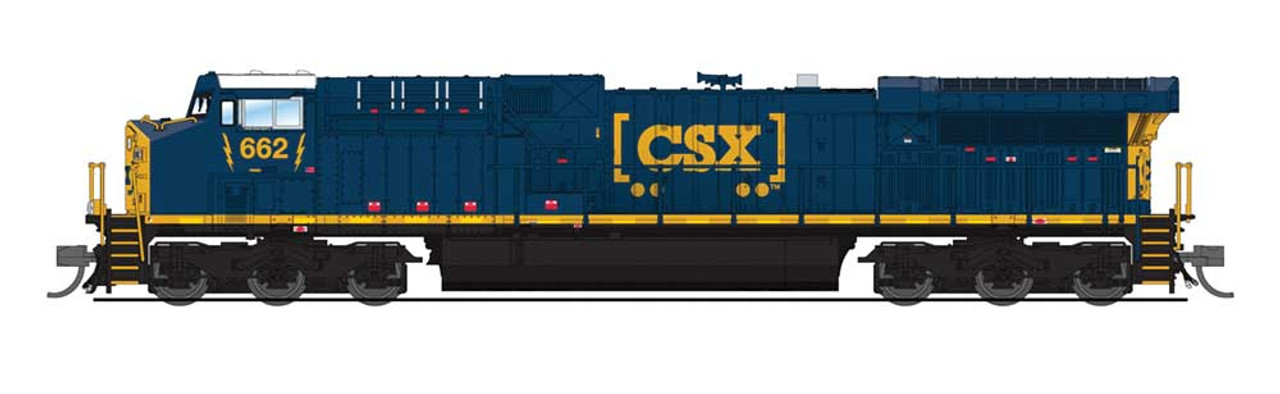 GE AC6000 CSX 662