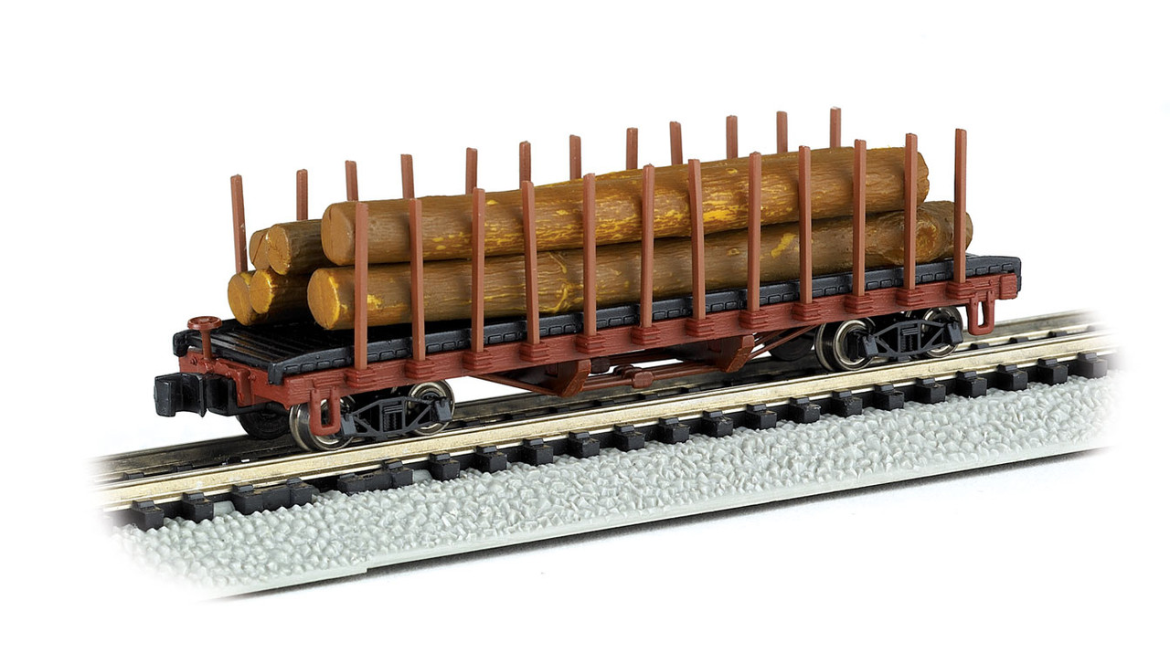 ACF 40' Log Car -- 1906-1935 Version