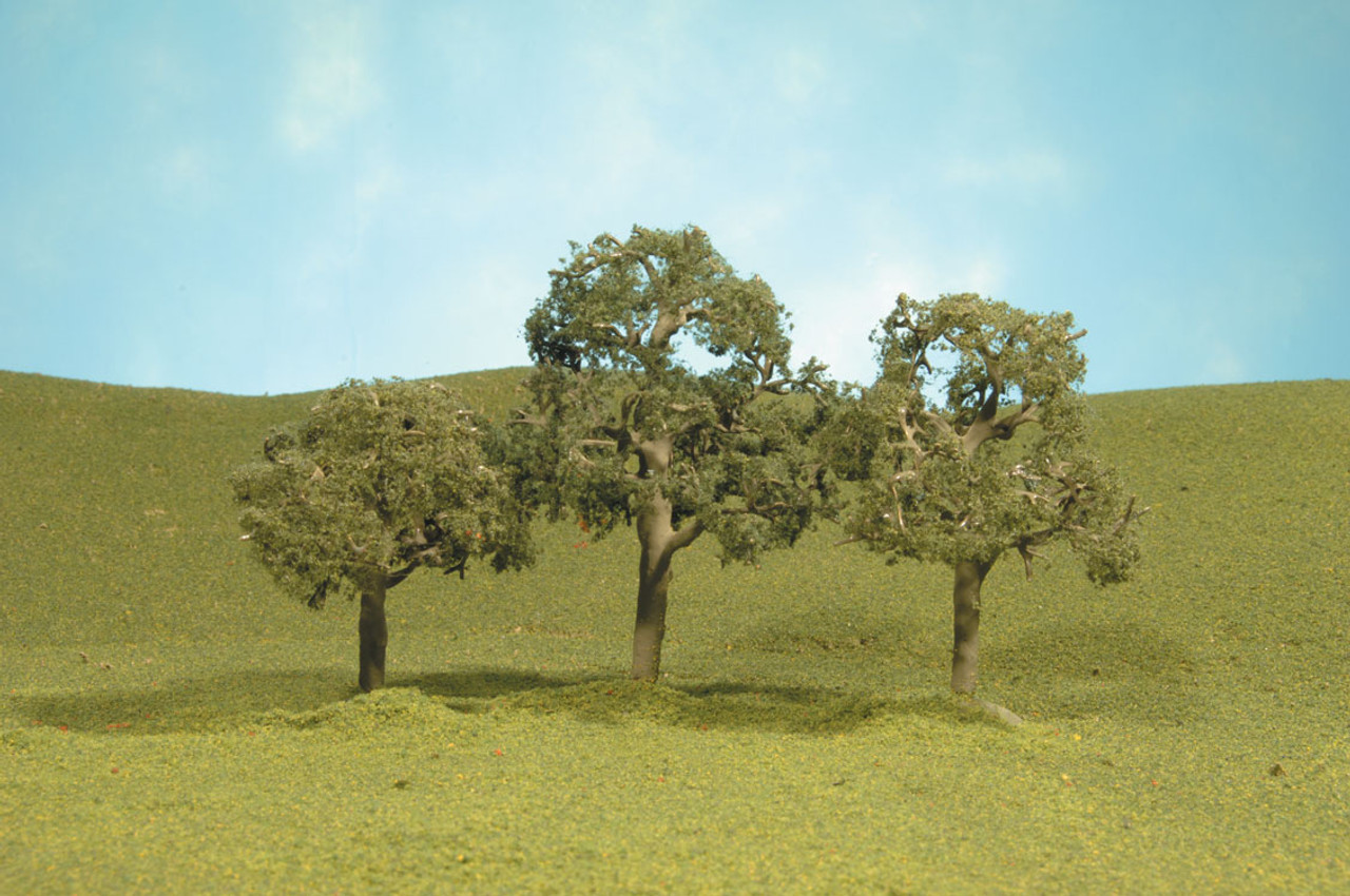 Walnut Trees - SceneScapes(TM) -- 2-1/2 to 3-1/2&quot;  6.4 to 8.9cm pkg(3)