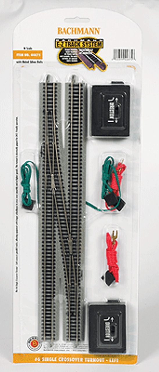 E-Z Track(R) #6 Single Crossover -- Left Hand