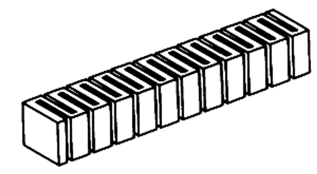 Risers - SubTerrain System -- 2&quot; x 2'  5.1 x 61cm pkg(4)