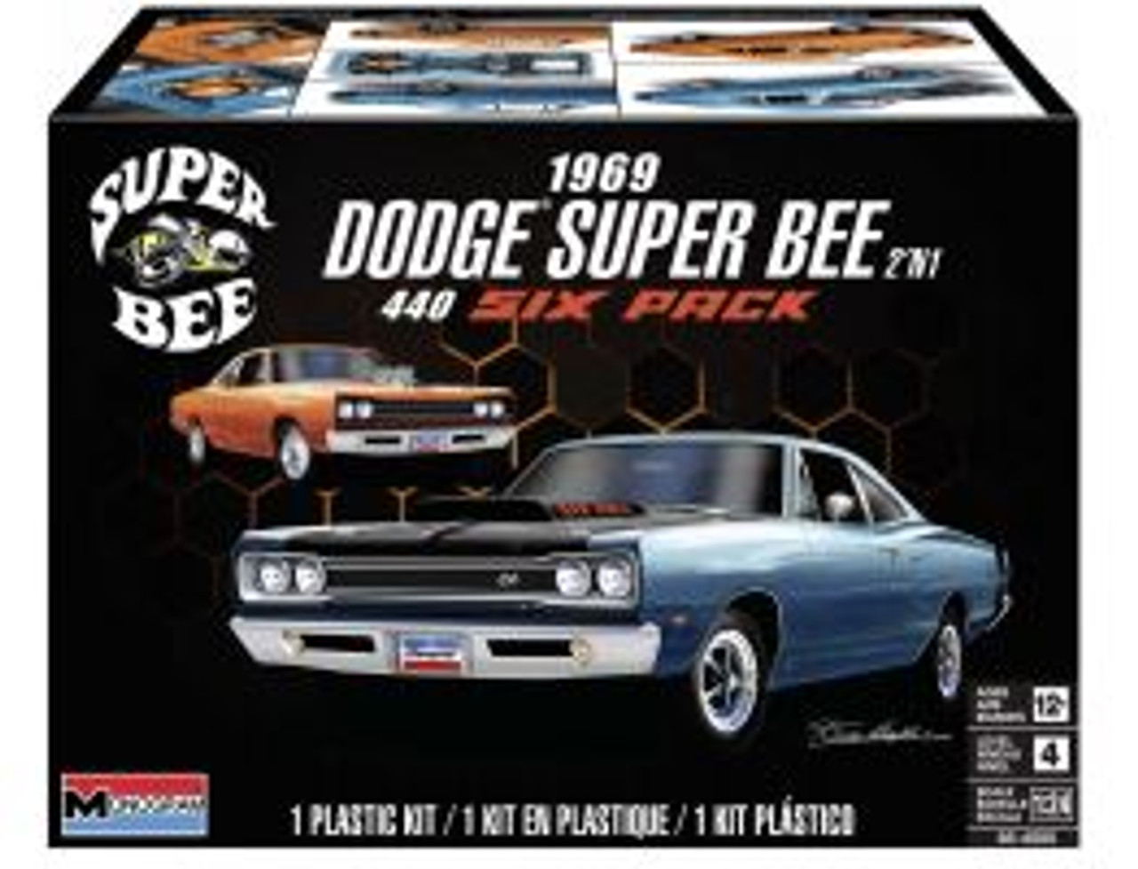 1/24 69 Dodge Superbee 2n1