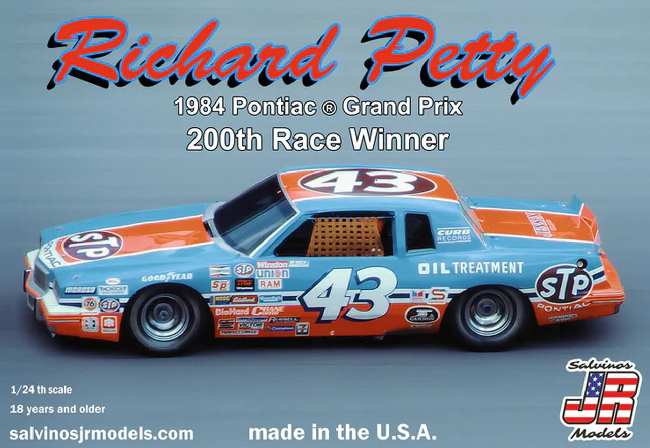 Richard Petty 1984 Pontiac Grand Prix 200 Race Winner