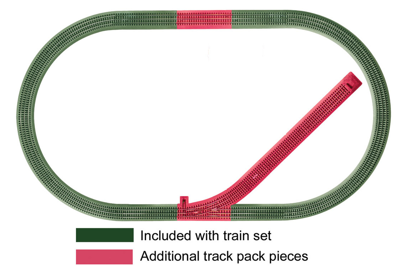 FasTrack Siding Track Add-on Track Pack