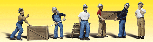 Scenic Accents(R) Figures -- Dock Workers pkg(6)