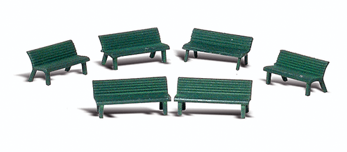 Scenic Accents(R) Details -- Park Benches pkg(6)