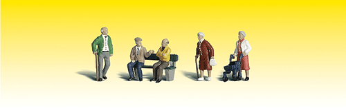 Scenic Accents(R) Figures -- Senior Citizens pkg(6)