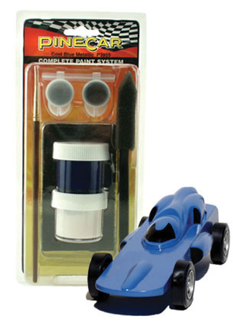 PineCar(R) Complete Paint System -- Cool Blue Metallic