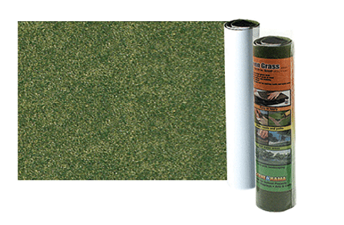 Scene-A-Rama(TM) ReadyGrass(TM) Mat -- Green Grass 10-3/4 x 16-1/4&quot; 27.3 x 41.2cm