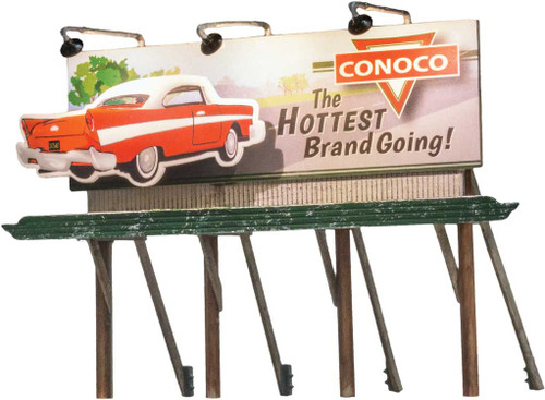 Lighted Billboard - Just Plug(R) -- Conoco Hottest Brand