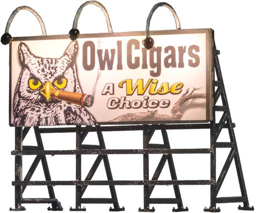 Lighted Billboard - Just Plug(R) -- Wise Tobacco Co.