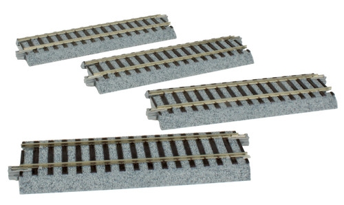 Unitrack - Straight Sections -- 4-7/8&quot;  123mm pkg(4)