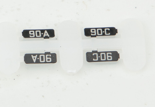 Alternate Numberboards for Kato EMD FP7A -- Milwaukee Road #90A, 90C