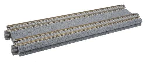 Concrete Tie Double Track Straight -- 7-5/16&quot;  186mm pkg(2)