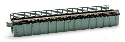 Deck Girder Bridge -- 4-31/32&quot; 124mm Long (gray)