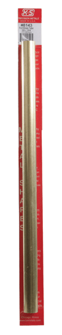 Brass Tube - 12&quot;  30cm Long -- 5/8&quot;  15.88mm OD