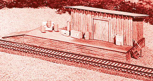 LCL Freight Station -- 3-1/2 x 7" 8.7 x 17.5cm - Scale: HO