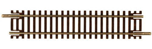 Code 55 Track w/Nickel-Silver Rail & Brown Ties -- Straight - 3&quot;  7.6cm pkg(6)