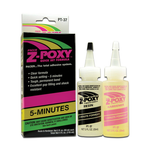 Z-POXY Zap 5-Minute Epoxy -- 4oz  114mL