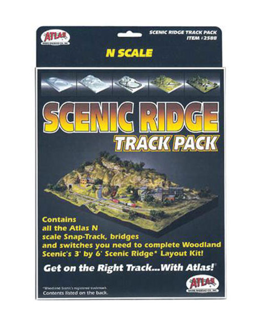 Scenic Ridge Track Pack -- For Woodland Scenics Scenic Ridge Layout